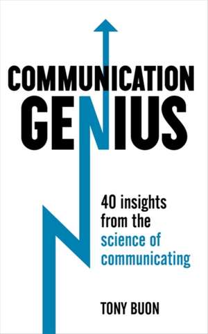 Communication Genius de Tony Buon