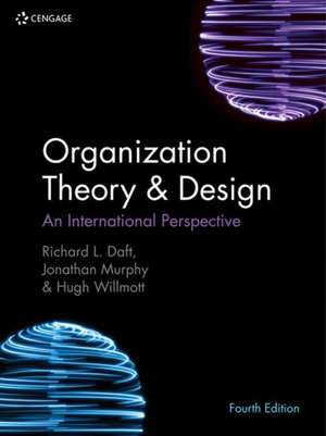 Organization Theory & Design de Hugh Willmott