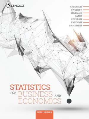 Statistics for Business and Economics de David Anderson