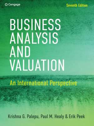 Peek, E: Business Analysis & Valuation