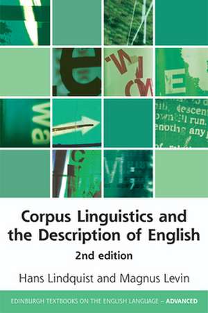 Corpus Linguistics and the Description of English de Hans Lindquist