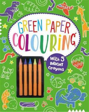 Green Paper Colouring de Parragon