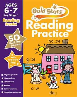 Gold Stars Reading Practice Ages 6-7 de Parragon