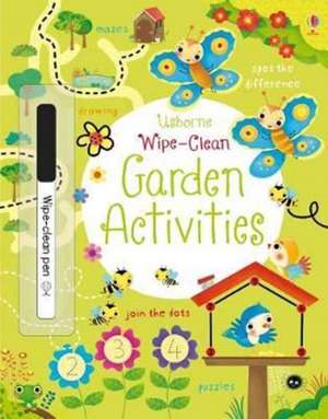 Wipe-Clean Garden Activities de Kirsteen Robson