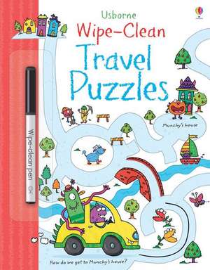 Wipe-clean Travel Puzzles de Jane Bingham