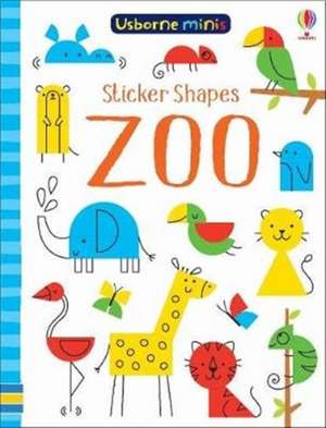 STICKER SHAPES ZOO de SAM SMITH