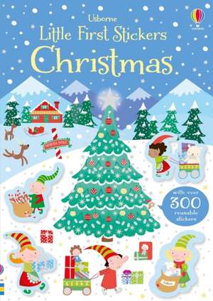 Robson, K: Little First Stickers Christmas de Kirsteen Robson