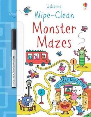 Wipe-Clean Monster Mazes de Jane Bingham