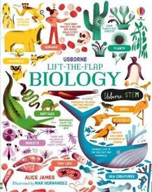 Lift-the-Flap Biology de Alice James