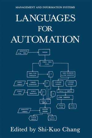 Languages for Automation de Shi-Kuo Chang