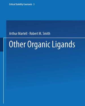 Other Organic Ligands de Arthur Martell