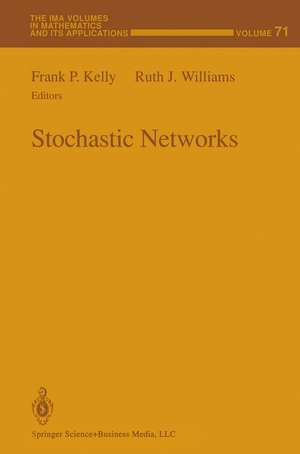 Stochastic Networks de Frank P. Kelly