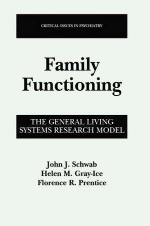 Family Functioning: The General Living Systems Research Model de John J. Schwab