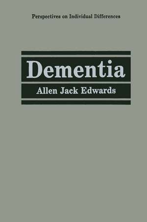 Dementia de Allen Jack Edwards