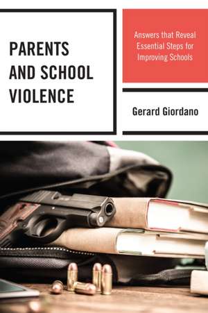 Parents and School Violence de Gerard Giordano