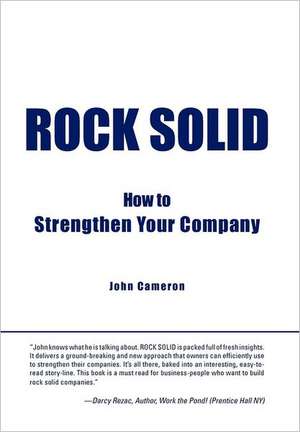 Rock Solid de John Cameron