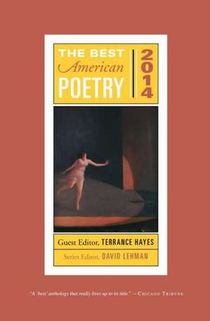 The Best American Poetry de Terrance Hayes