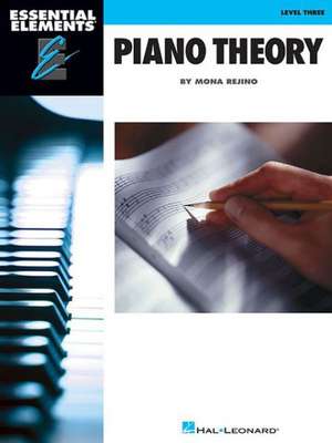 Piano Theory, Level 3 de Mona Rejino