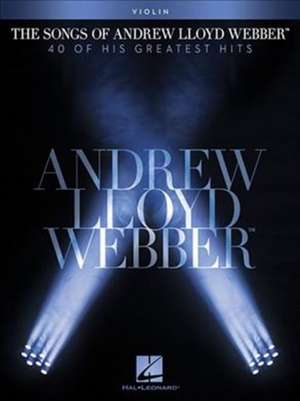 The Andrew Lloyd Webber Collection for Violin (Book Only) de Andrew Lloyd Webber