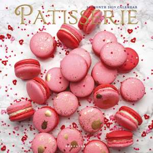 PATISSERIE 2019 SQUARE WALL CALENDAR de GRAPHIQUE