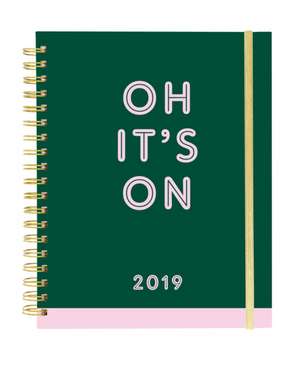 ITS ON LARGE 2019 LARGE SPIRAL BOUND DIA de GRAPHIQUE