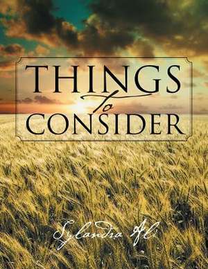 Things to Consider de Sylandra Ali