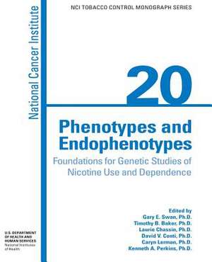 Phenotypes and Endophenotypes de National Cancer Institute