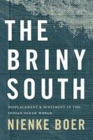 The Briny South – Displacement and Sentiment in the Indian Ocean World de Nienke Boer