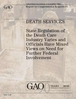 Death Services de U. S. Government Accountability Office