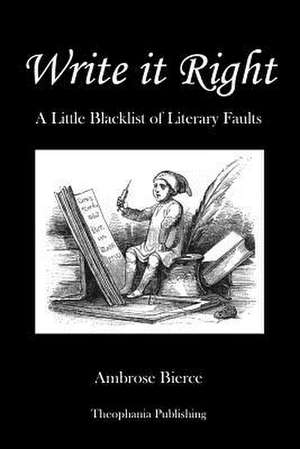 Write It Right de Ambrose Bierce