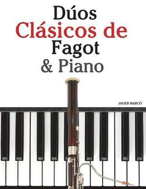 Duos Clasicos de Fagot & Piano de Javier Marco