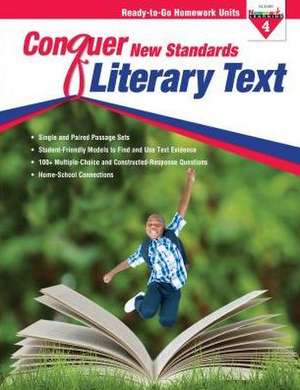 Conquer New Standards Literary Text (Grade 4) Workbook