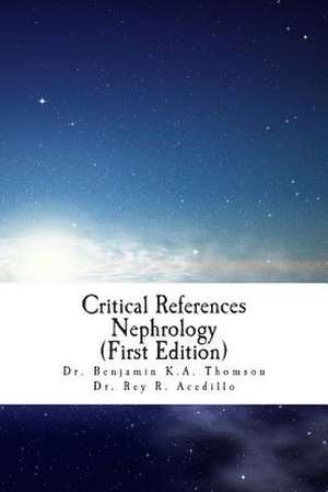 Critical References Nephrology de Benjamin Thomson