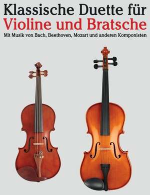 Klassische Duette Fur Violine Und Bratsche de Javier Marco