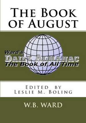 The Book of August de W. B. Ward