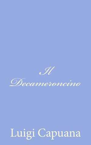 Il Decameroncino de Luigi Capuana