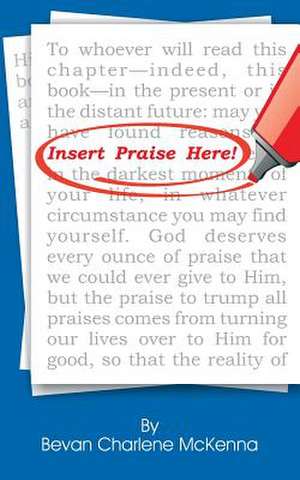 Insert Praise Here de Bevan Charlene McKenna