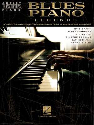 Blues Piano Legends de Hal Leonard Publishing Corporation