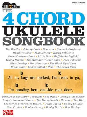 The 4 Chord Ukulele Songbook de Hal Leonard Corp