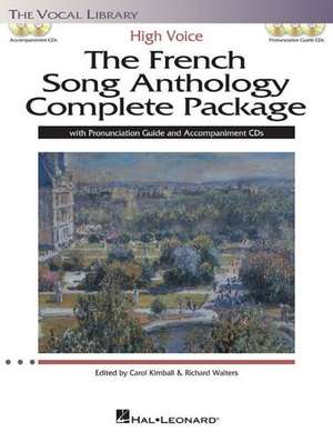 The French Song Anthology Complete Package - High Voice Book/Online Audio de Richard Walters