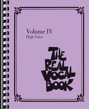 The Real Vocal Book - Volume IV