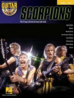 Scorpions - Guitar Play-Along Vol. 174 Book/Online Audio