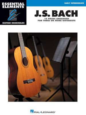 J.S. Bach: 15 Pieces Arranged for Three or More Guitarists de Johann Sebastian Bach