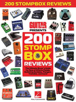 200 Stompbox Reviews de Guitar World