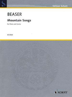 Mountain Songs: For Flute and Guitar de Robert Beaser