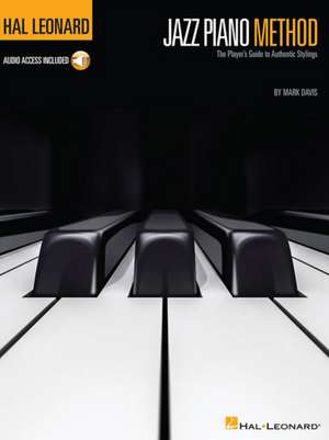 Hal Leonard Jazz Piano Method de Mark Davis