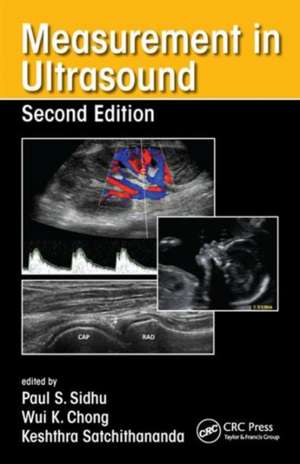 Measurement in Ultrasound de Paul S. Sidhu