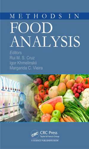 Methods in Food Analysis de Rui M. S. Cruz