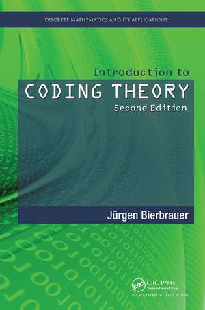 Introduction to Coding Theory de Jurgen Bierbrauer