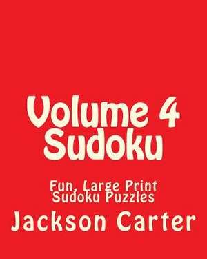 Volume 4 Sudoku de Jackson Carter